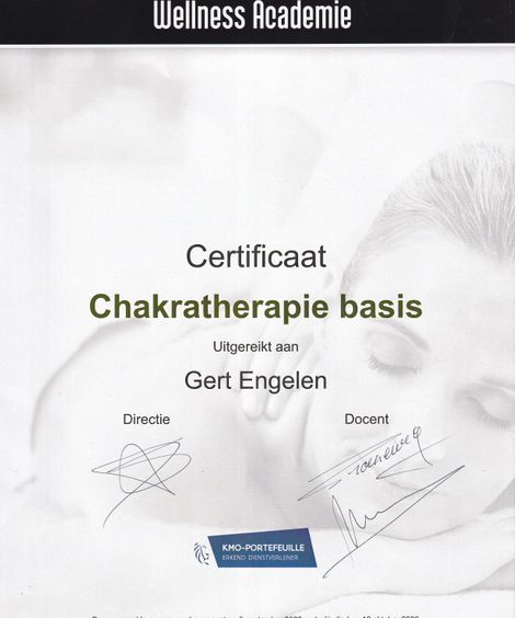 Diploma Chakratherapie Basis
